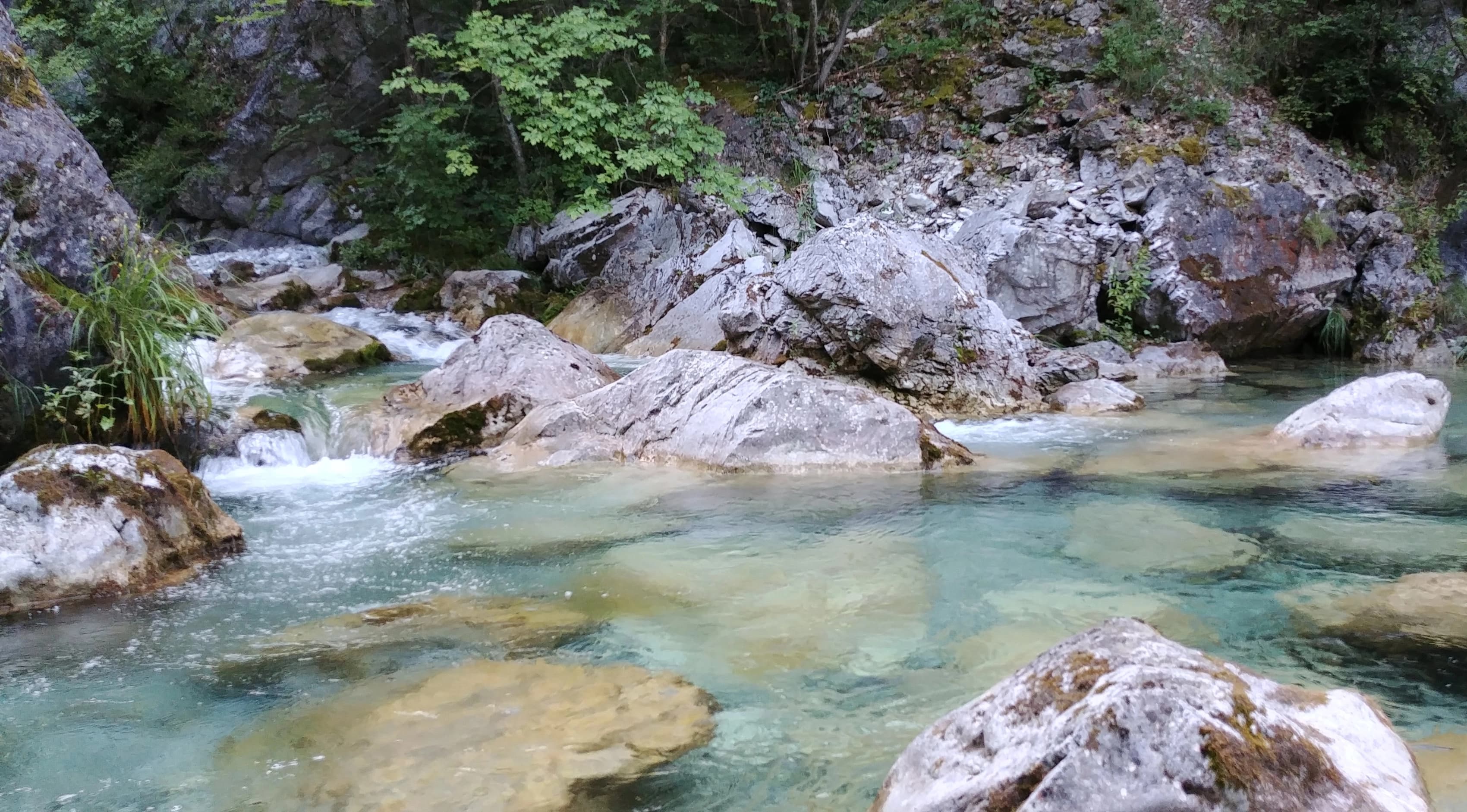 Enipeas river on Mount Olympus