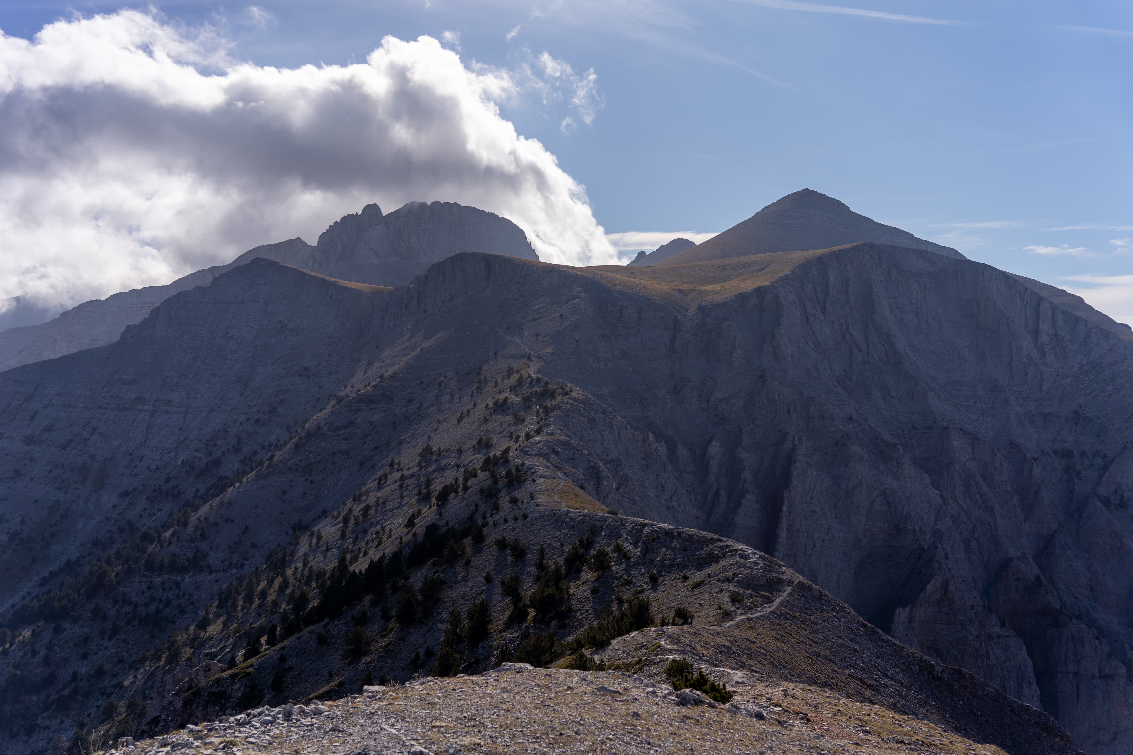 Lemos passage on Mount Olympus