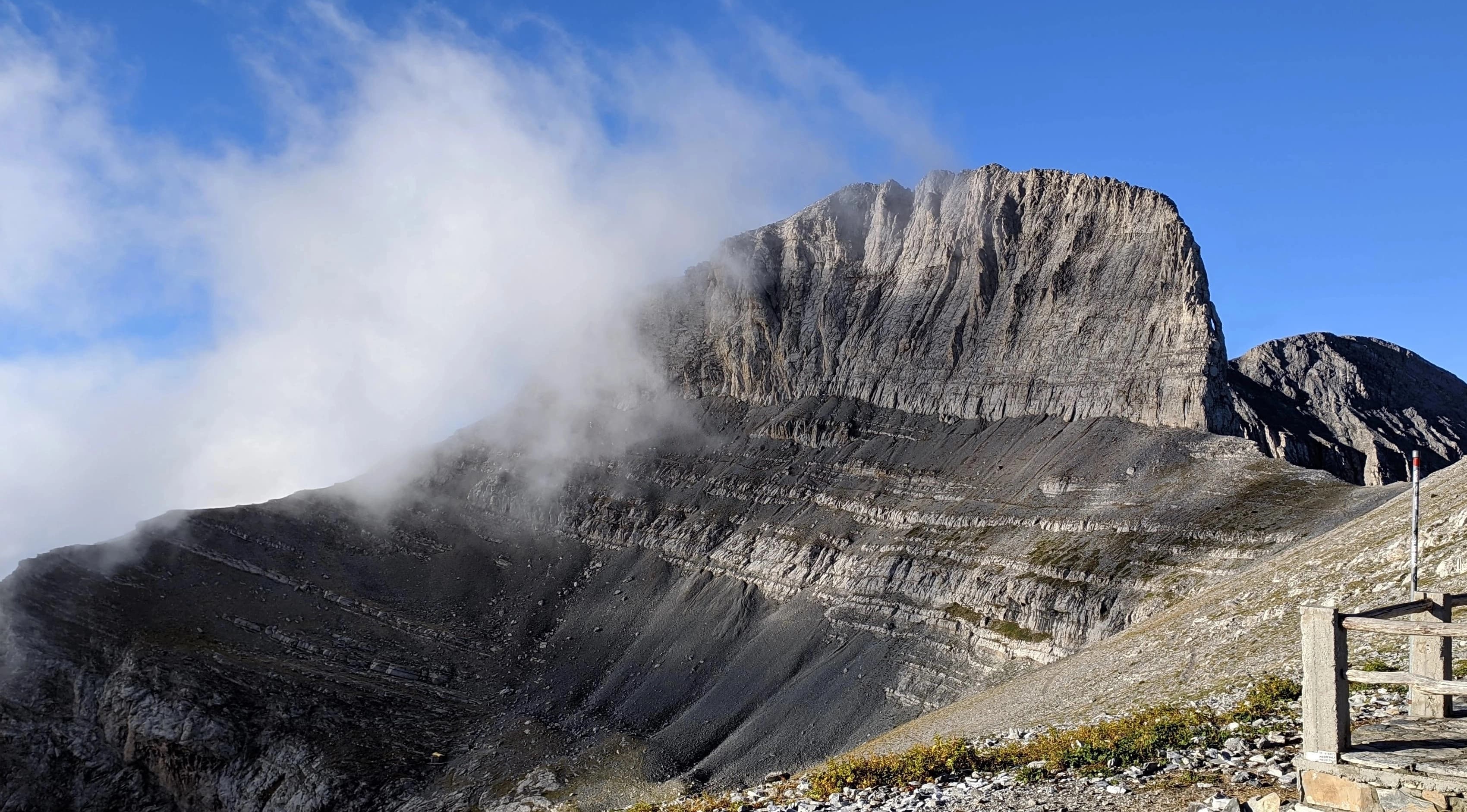 Stefani peak on Mount Olympus