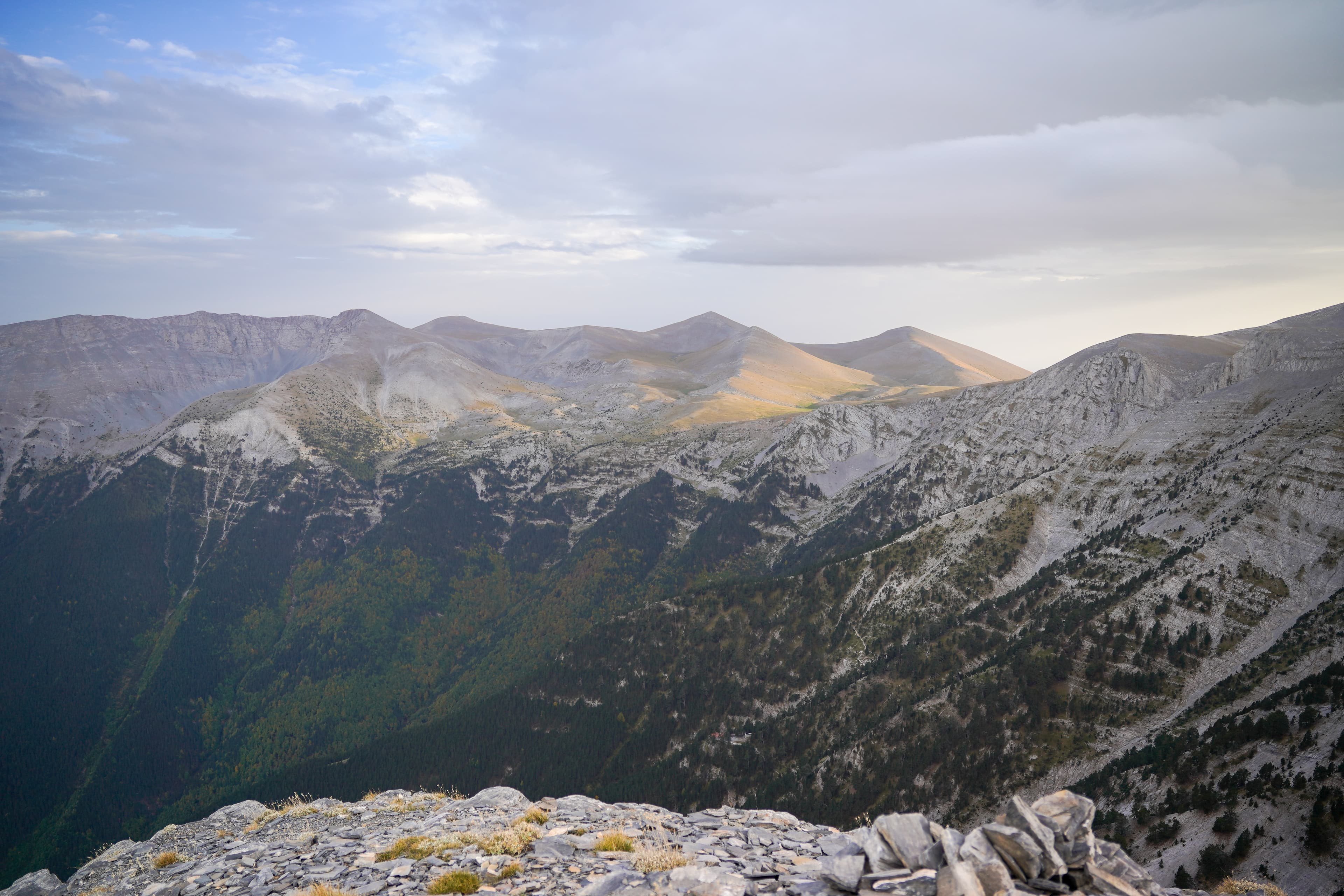 View from the Plateau of the Muses
